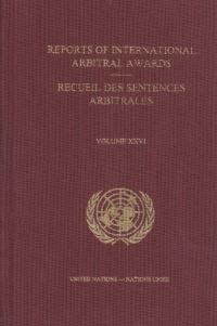 Book Cover for Reports of International Arbitral Awards by United Nations