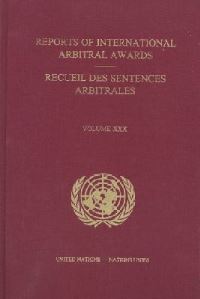 Book Cover for Reports of International Arbitral Awards, Vol.XXX by United Nations