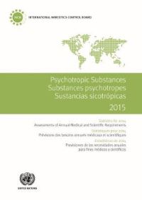 Book Cover for Psychotropic Substances 2015 by United Nations Office on Drugs and Crime
