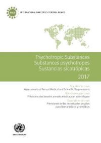 Book Cover for Psychotropic Substances 2017 by International Narcotics Control Board