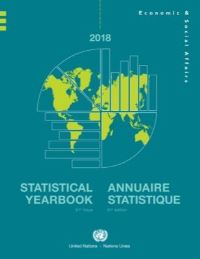 Book Cover for Statistical Yearbook 2018, Sixty-First Issue (English/French Edition) by United Nations Department of Economic and Social Affairs