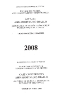 Book Cover for Case Concerning Ahmadou Sadio Diallo by United Nations