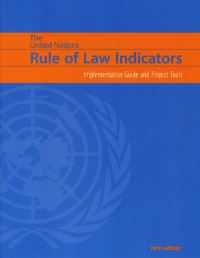 Book Cover for United Nations Rule of Law Indicators by United Nations