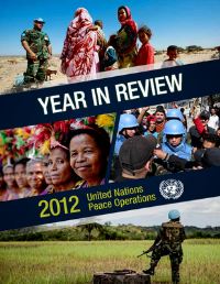 Book Cover for Year in Review 2012 by United Nations