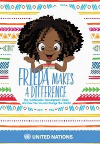 Book Cover for Frieda Makes a Difference by Nicola Gallagher, United Nations