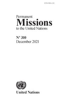 Book Cover for Permanent Missions to the United Nations, No. 310 by United Nations