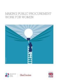 Book Cover for Making Public Procurement Work for Women by International Trade Centre