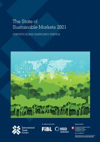 Book Cover for The State of Sustainable Markets 2021 by International Trade Centre