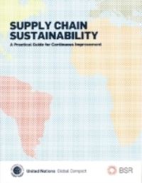 Book Cover for Supply Chain Sustainability by United Nations