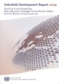 Book Cover for Industrial Development Report by United Nations