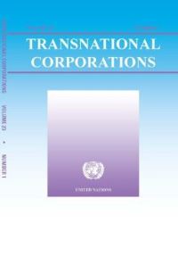 Book Cover for Transnational Corporations Volume 23 Number 1, April 2014 by United Nations Conference on Trade and Development 