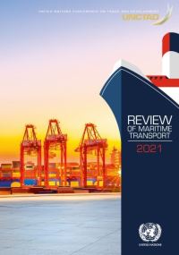 Book Cover for Review of Maritime Transport 2021 by United Nations Conference on Trade and Development