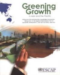 Book Cover for Greening Growth in Asia and the Pacific by United Nations