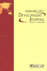 Book Cover for Asia-Pacific Development Journal by United Nations