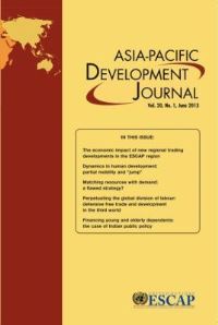 Book Cover for Asia-Pacific Development Journal, June 2013 by Economic and Social Commission for Asia and the Pacific