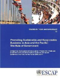 Book Cover for Promoting Sustainable and Responsible Business in Asia and the Pacific by Economic and Social Commission for Asia and the Pacific United Nations