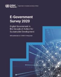 Book Cover for United Nations E-Government Survey 2020 by United Nations Department for Economic and Social Affairs