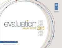 Book Cover for Annual Report on Evaluation 2015 by United Nations Development Programme