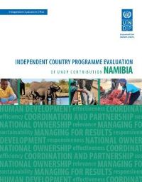 Book Cover for Independent Country Programme Evaluation of UNDP Contribution. Namibia by United Nations Development Programme