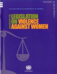 Book Cover for Handbook for Legislation on Violence Against Women by United Nations