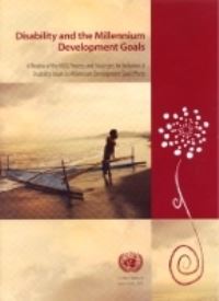 Book Cover for Disability and the Millennium Development Goals by United Nations
