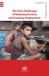 Book Cover for The Twin Challenges of Reducing Poverty and Creating Employment by United Nations