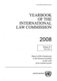 Book Cover for Yearbook of the International Law Commission 2008. Volume II by United Nations