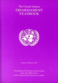 Book Cover for The United Nations Disarmament Yearbook by United Nations