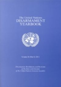Book Cover for The United Nations Disarmament Yearbook by United Nations
