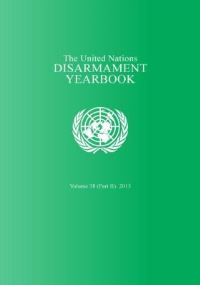 Book Cover for The United Nations Disarmament Yearbook 2013. Part 2 by United Nations