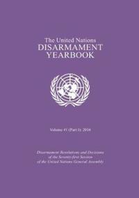 Book Cover for The United Nations Disarmament Yearbook 2016 Part 1 by United Nations
