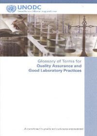 Book Cover for Glossary of Terms for Quality Assurance and Good Laboratory Practices by United Nations