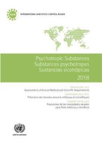 Book Cover for Psychotropic Substances 2018 (English/French/Spanish Edition) by International Narcotics Control Board
