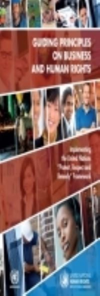 Book Cover for Guiding Principles on Business and Human Rights by United Nations