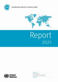 Book Cover for Report of the International Narcotics Control Board for 2025 by International Narcotics Control Board