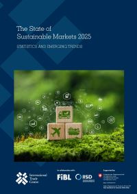 Book Cover for The State of Sustainable Markets 2025 by International Trade Centre