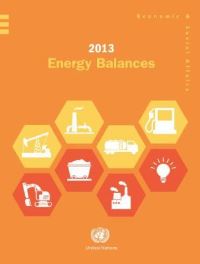 Book Cover for 2013 Energy Balances by United Nations