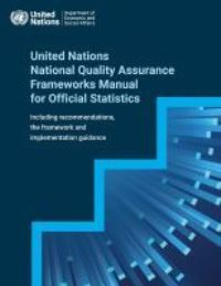 Book Cover for United Nations National Quality Assurance Frameworks Manual for Official Statistics by United Nations