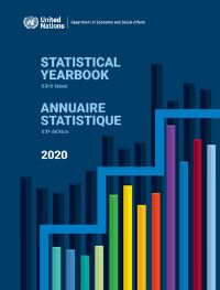 Book Cover for Statistical Yearbook 2020, Sixty-Third Issue (English/French Edition) by United Nations Department for Economic and Social Affairs