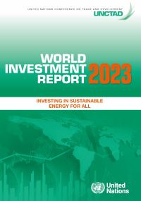 Book Cover for World Investment Report 2023 by United Nations Conference on Trade and Development