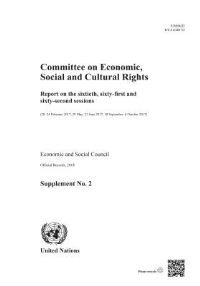 Book Cover for Committee on Economic, Social and Cultural Rights by United Nations Office of the High Commissioner for Human Rights