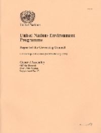 Book Cover for Report of the Governing Council of the United Nations Environment Programme by United Nations
