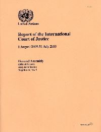 Book Cover for Report of the International Court of Justice by United Nations