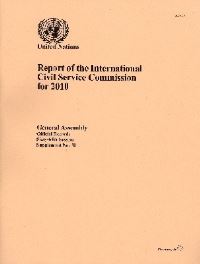 Book Cover for Report of the International Civil Service Commission by United Nations