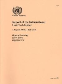 Book Cover for Report of the International Court of Justice by United Nations