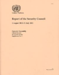 Book Cover for Report of the Security Council by United Nations