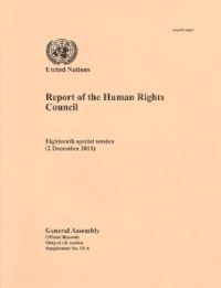 Book Cover for Report of the Human Rights Council by United Nations