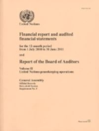 Book Cover for Financial Report and Audited Financial Statements and Report of the Board of Auditors by United Nations