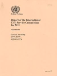 Book Cover for Report of the International Civil Service Commission by United Nations