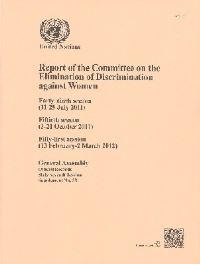 Book Cover for Report of the Committee on the Elimination of Discrimination Against Women by United Nations